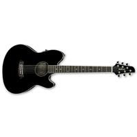 Ibanez Talman Series TCY10E Acoustic Electric Guitar, Rosewood Fretboard, Black High Gloss