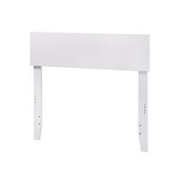 Orlando Headboard with USB Charging Station - White - Twin
