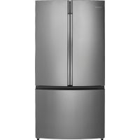 Insignia NS-RFD26SS9 - refrigerator/freezer - french style - freestanding - stainless steel