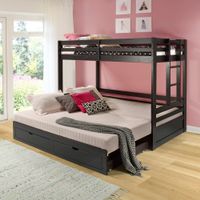 Taylor & Olive Acropolis Twin to King Extendable Day Bed - Espresso