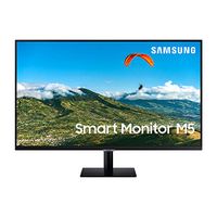 SAMSUNG 27-inch M5 Smart Monitor with Mobile Connectivity, FHD, Remote Access, Office 365 (LS27AM500NNXZA)