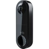 Arlo - Video Doorbell - Wired - Black