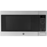GE - 1.6 Cu. Ft. Microwave with Sensor Cooking - Stainless Steel