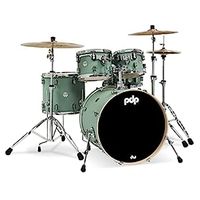 Pacific Drums & Percussion Drum Set Concept Maple 5-Piece, Satin Seafoam Shell Pack (PDCM2215SF)