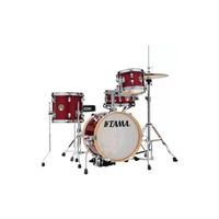 Tama Club-JAM Flyer 4-Piece Shell Pack with Hardware, Includes 10x14" Bass Drum, 6x8" Tom Tom, 9x10" Floor Tom, 5x10" Snare Drum, Candy Apple Mist