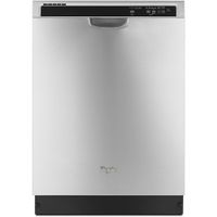 Whirlpool - 24" Tall Tub Built-In Dishwasher - Monochromatic stainless steel
