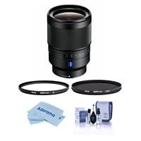Sony Distagon T* FE 35mm F/1.4 ZA Full Frame E-Mount Lens - Bundle With Hoya NXT Plus 72mm 10-Layer HMC UV Filter, HOYA 72mm NXT Circular Polarizer Filter, Cleaning Kit, Microfiber Cloth