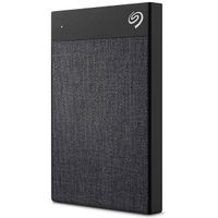 Seagate - Backup Plus Ultra Touch 2TB External USB-C/USB 3.0 Portable Hard Drive with Hardware Encryption - Black