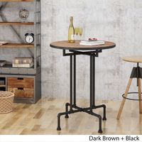 Westleigh Industrial Faux Wood Bar Table by Christopher Knight Home