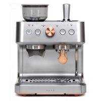 Café - Bellissimo Semi-Automatic Espresso Machine with 15 bars of pressure, Milk Frother, and Built-In Wi-Fi - Steel Silver