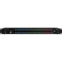Technical Pro DB30 1U Rack Mount dB Display with 8 Outlet Power Supply