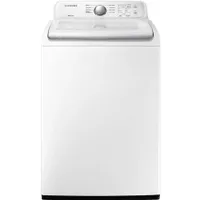 Samsung - 4.5 Cu. Ft. High-Efficiency Top Load Washer with Vibration Reduction Technology+ - White