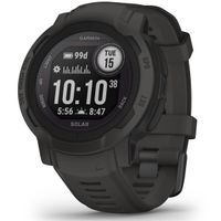 Garmin Instinct 2 Solar Standard Edition 45mm Rugged GPS Smartwatch, Graphite