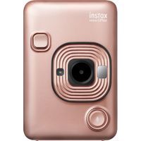 Fujifilm - instax mini LiPlay Instant Film Camera - Blush Gold