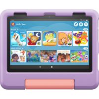 Amazon - Fire HD 8 Kids ages 3-7 (2022) 8" HD tablet with Wi-Fi 32 GB, - Purple