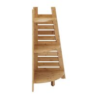 Geanie Bamboo Corner Shelf