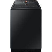 Samsung - 5.5 cu. ft. Extra-Large Capacity Smart Top Load Washer with Auto Dispense System - Brushed black