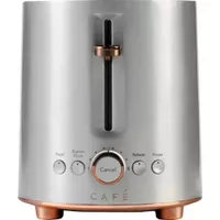 Café - Specialty 2-Slice Toaster - Stainless Steel