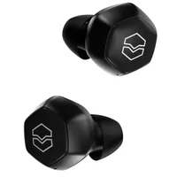 V-MODA Hexamove Lite True Wireless In-Ear Earbuds, Black