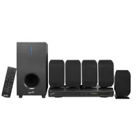SuperSonic - 5.1 Channel DVD Home Theater System with USB Input & Karaoke Function, Home Theater Systems - Black (SC-38HT)