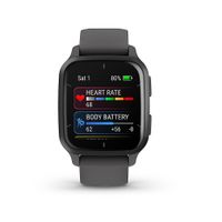 Garmin - Venu Sq 2 GPS Smartwatch 40mm Fiber-reinforced polymer - Slate