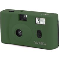 Yashica MF-1 Snapshot Art 35mm Film Camera, Army Green