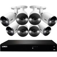 Lorex 4K Ultra HD 16-Channel Fusion 3TB NVR System and 8x 8MP Bullet Cameras