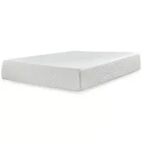 White Chime 12 Inch Memory Foam King Mattress/ Bed-in-a-Box