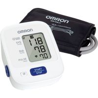 Omron - 3 Series - Automatic Upper Arm Blood Pressure Monitor - Black/White