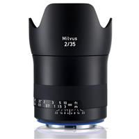 Zeiss 35mm f/2 Milvus ZE Lens for Canon EOS DSLR Cameras