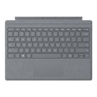 Microsoft Surface Pro Signature Type Cover - keyboard - with trackpad - US - light charcoal