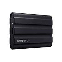 SAMSUNG T7 Shield 4TB, Portable SSD, up-to 1050MB/s, USB 3.2 Gen2, Rugged, IP65 Water & Dust Resistant, for Photographers, Content Creators and Gaming, Extenal Solid State Drive (MU-PE4T0S/AM), Black