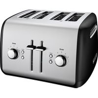 KitchenAid - KMT4115OB 4-Slice Wide-Slot Toaster - Onyx Black