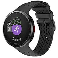 Polar Pacer Pro - Advanced GPS Running Watch - Ultra-Light Design & Grip Buttons - New Training Program & Recovery Tools White-Red S-L