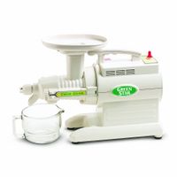 Tribest GS-1000 Greenstar Original Twin Gear Cold Press Maticating Juice Extractor, White
