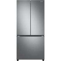 Samsung - 25 cu. ft. 3-Door French Door Smart Refrigerator with Beverage Center - Stainless Steel