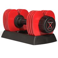 Stamina X 50-pound Versa-Bell Dumbbell - Red - 50 lb Versa  Bell II