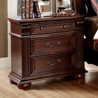 Traditional Brown Cherry Night Stand