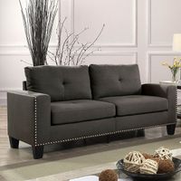 Transitional Gray Sofa