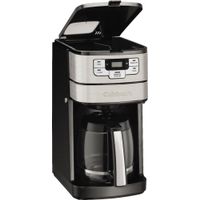 Cuisinart - Automatic Grind and Brew 12 Cup Coffeemaker - Black/Stainless
