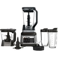 Ninja - Professional Plus Kitchen System with Auto-iQ & (2) 24oz Single-Serve Cups - Black/Stainless Steel