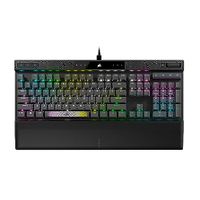 Corsair K70 MAX RGB Magnetic-Mechanical Wired Gaming Keyboard - Adjustable Actuation MGX Switches - PBT Double-Shot Keycaps - iCUE Compatible - QWERTY NA Layout - Steel Gray