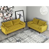 Mac Living Room Set - Golden rod