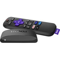 Roku - Express 4K+ Streaming Device with Voice Remote, TV Controls, and Premium HDMI® Cable - Black