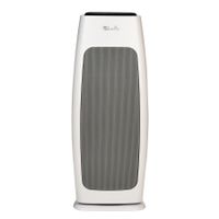 LivePure Sierra Series Digital Tall Tower Air Purifier with Permanent Filtration - White