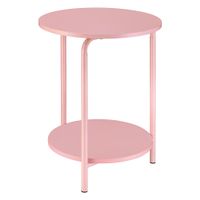 OSP Home Furnishings - Elgin Accent Table - Pink