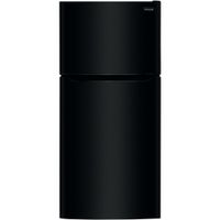 Frigidaire FFTR2045VB 20.0 Cu. Ft. Top Freezer Refrigerator - Black - Black