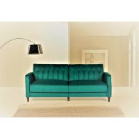 Grattan Luxury Tufted Sofa Bed - Green