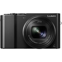 Panasonic - LUMIX ZS100 1-inch 20.1-Megapixel Sensor Point and Shoot Digital Camera with LEICA DC 10X Lens - DMC-ZS100K - Black