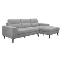 Bedos Sofa Chaise - Grey
